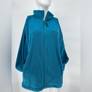Columbia Women's Benton Springs Full-Zip Fleece Jacket - Teal, Extra Large